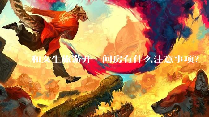 和女生旅游开一间房有什么注意事项？